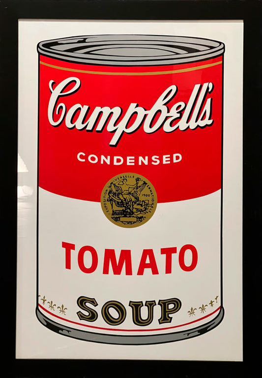 After Warhol-Sunday B.Morning - Tomato - Campbell’s Soup I, 2018