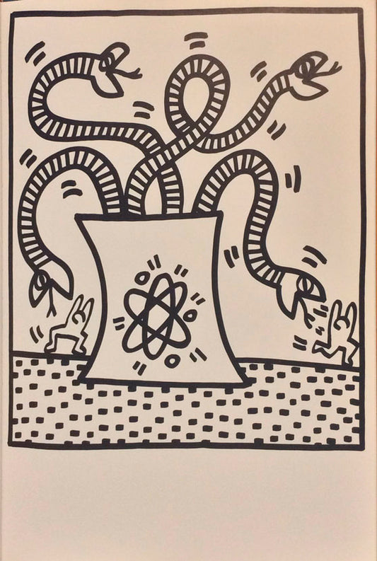 Keith Haring-Lucio Amelio, libro d'Artista, 1983