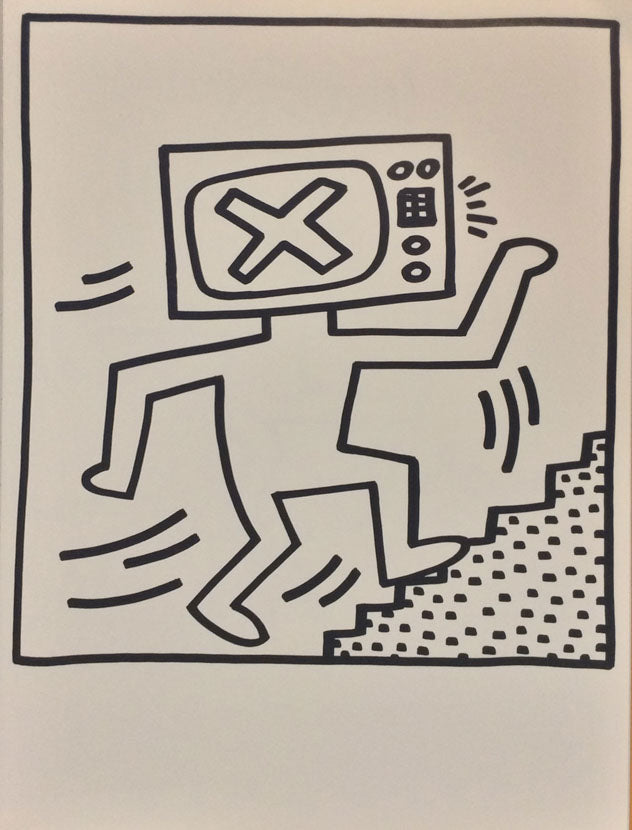 Keith Haring-Lucio Amelio, dal libro d'Artista 1983