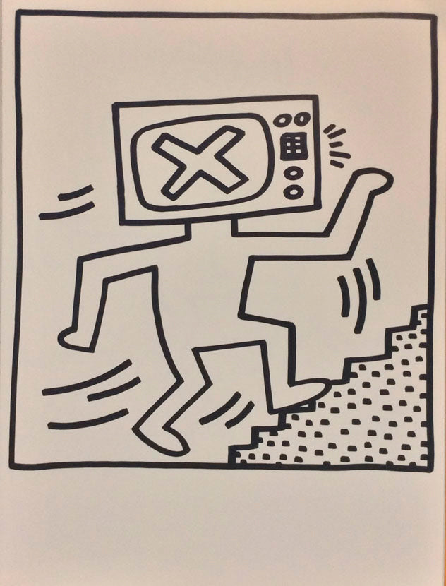 Keith Haring-Lucio Amelio, dal libro d'Artista 1983