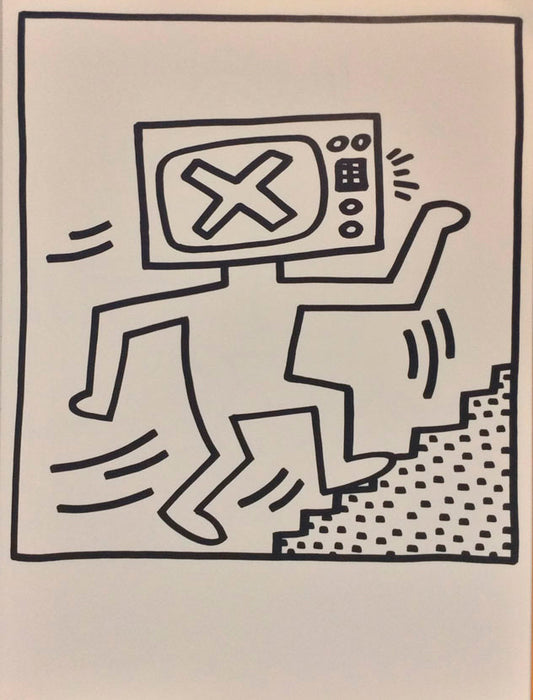 Keith Haring-Lucio Amelio, dal libro d'Artista 1983