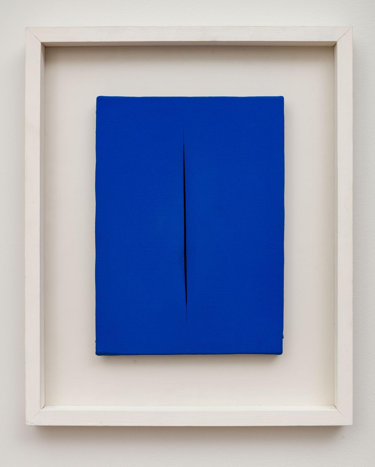 Lucio Fontana - Concetto spaziale, Attesa, 1965/66
