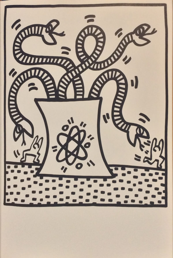 Keith Haring - Lucio Amelio - dal Libro d’Artista