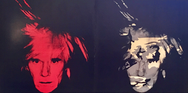 Warhol, Self Portrait with Hand to Cheek