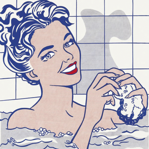 Lichtenstein, Woman in Bath