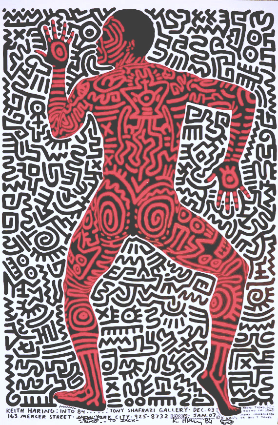 Haring, Into 84-Affiche