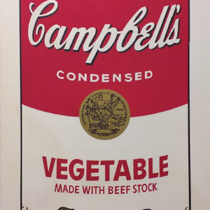 Andy Warhol, Campbell's Condensed Vegetable Soup