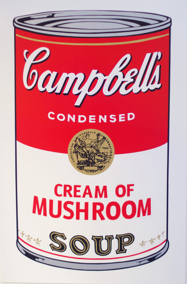 Warhol, Cream of Mushroom Campbell's Soup I