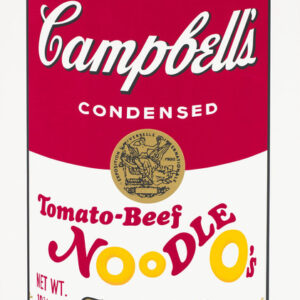 Warhol, Campbell’s Tomato Beef Noodle O’s Soup