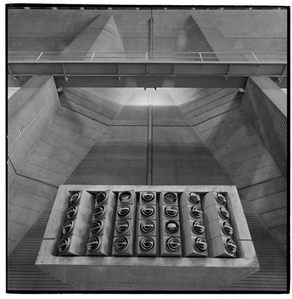 Concrete Icon, Grand Coulee Dam interior, Marcel Breuer designer, Washington State